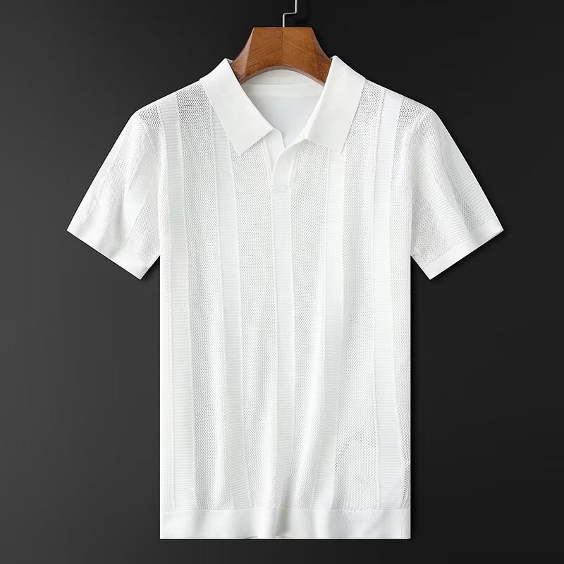 Herre Poloshirt med Slank Design 4