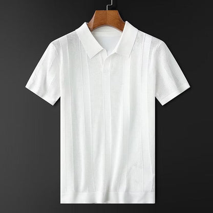 Herre Poloshirt med Slank Design 4