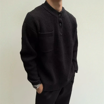 Herre Pullover Sweater Klassisk Stil Komfortabel 2
