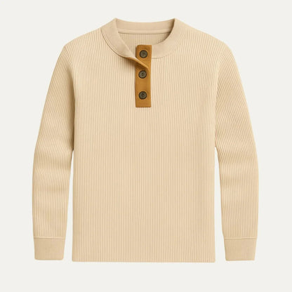 Herre Quarter Zip Jumper Casual Stil 1