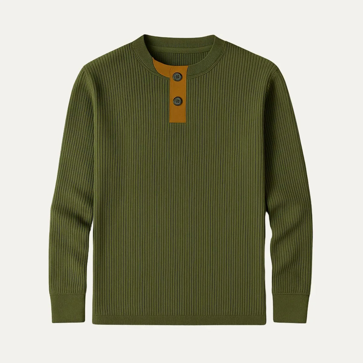 Herre Quarter Zip Jumper Casual Stil 2
