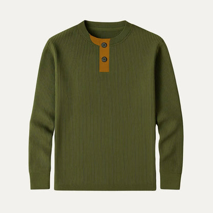 Herre Quarter Zip Jumper Casual Stil 2
