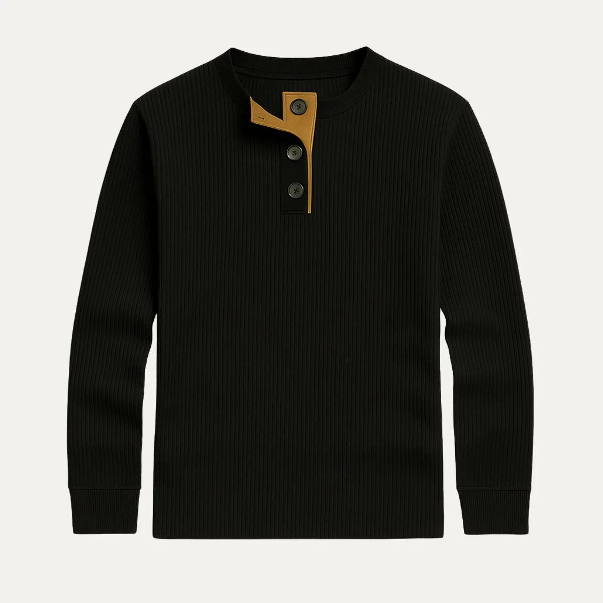 Herre Quarter Zip Jumper Casual Stil 3