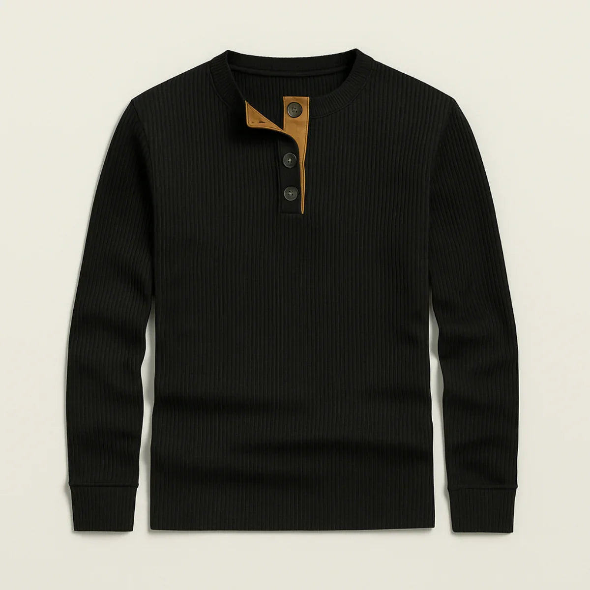 Herre Quarter Zip Jumper Casual Stil 7