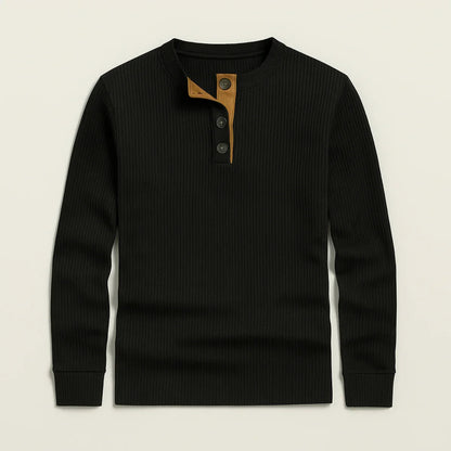 Herre Quarter Zip Jumper Casual Stil 7
