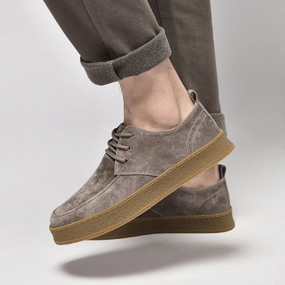 Herre Ruskindssko med Snørebånd 3