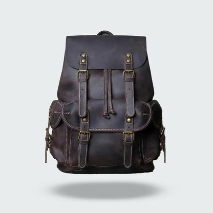 Herre Rygsæk Vintage Stil Rummelig og Praktisk Design 2