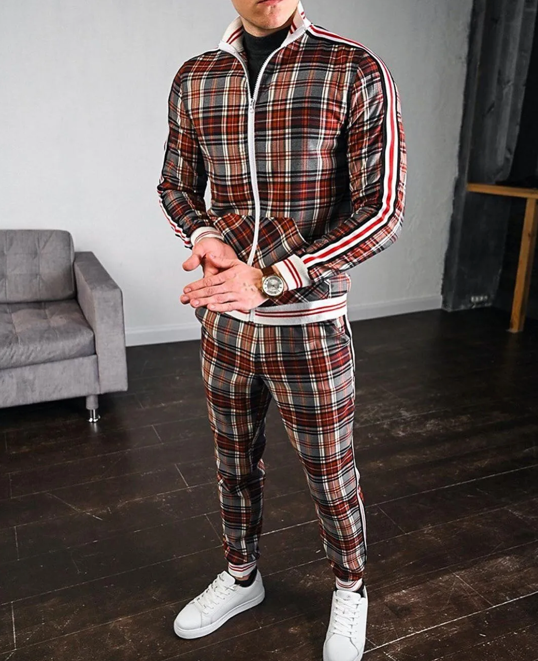 Herre Sæt Casual Stil 4
