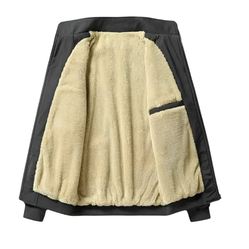 Herre Sherpa Jakke Fleece 6