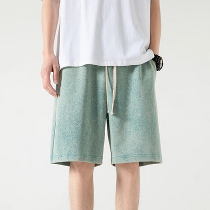 Herre Shorts Med Snøre Design i 100% Bomuld 2