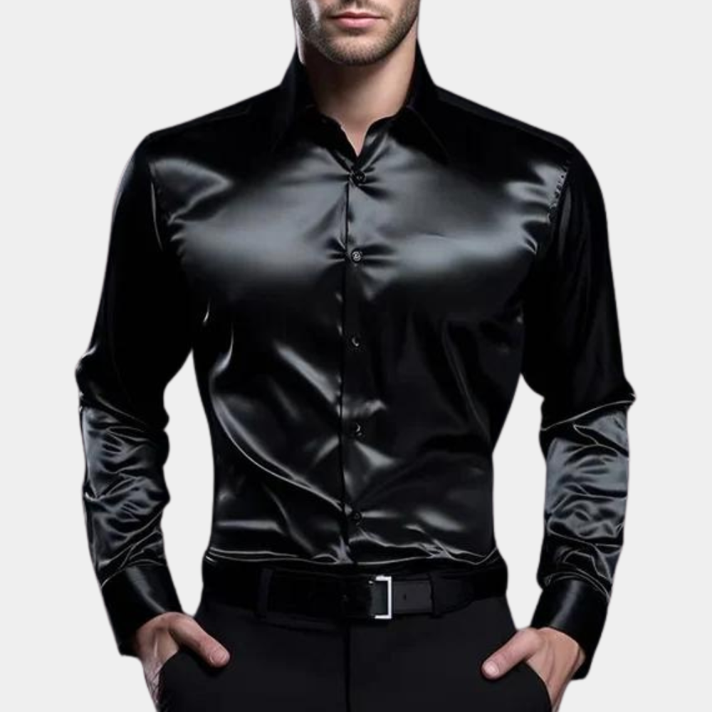 Herre Skjorte Business Stil Modern Fit 1