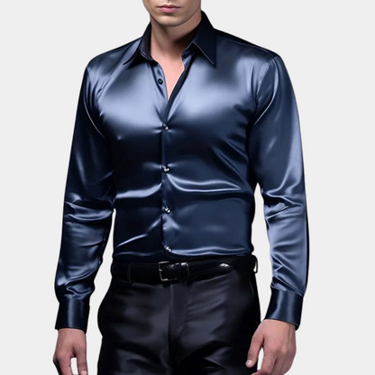 Herre Skjorte Business Stil Modern Fit 2