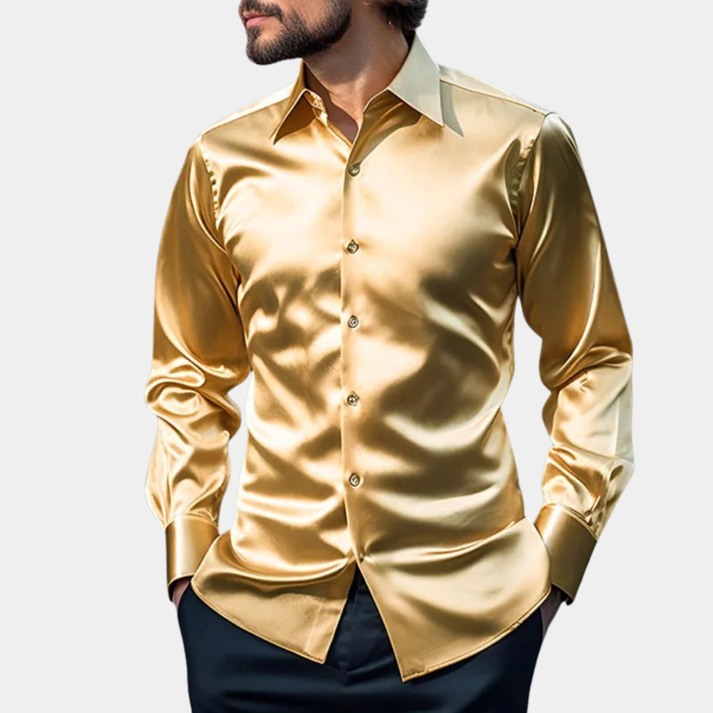 Herre Skjorte Business Stil Modern Fit 4