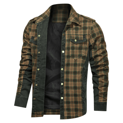 Herre Skjorte Flannel Klassisk Design 100% Bomuld 2