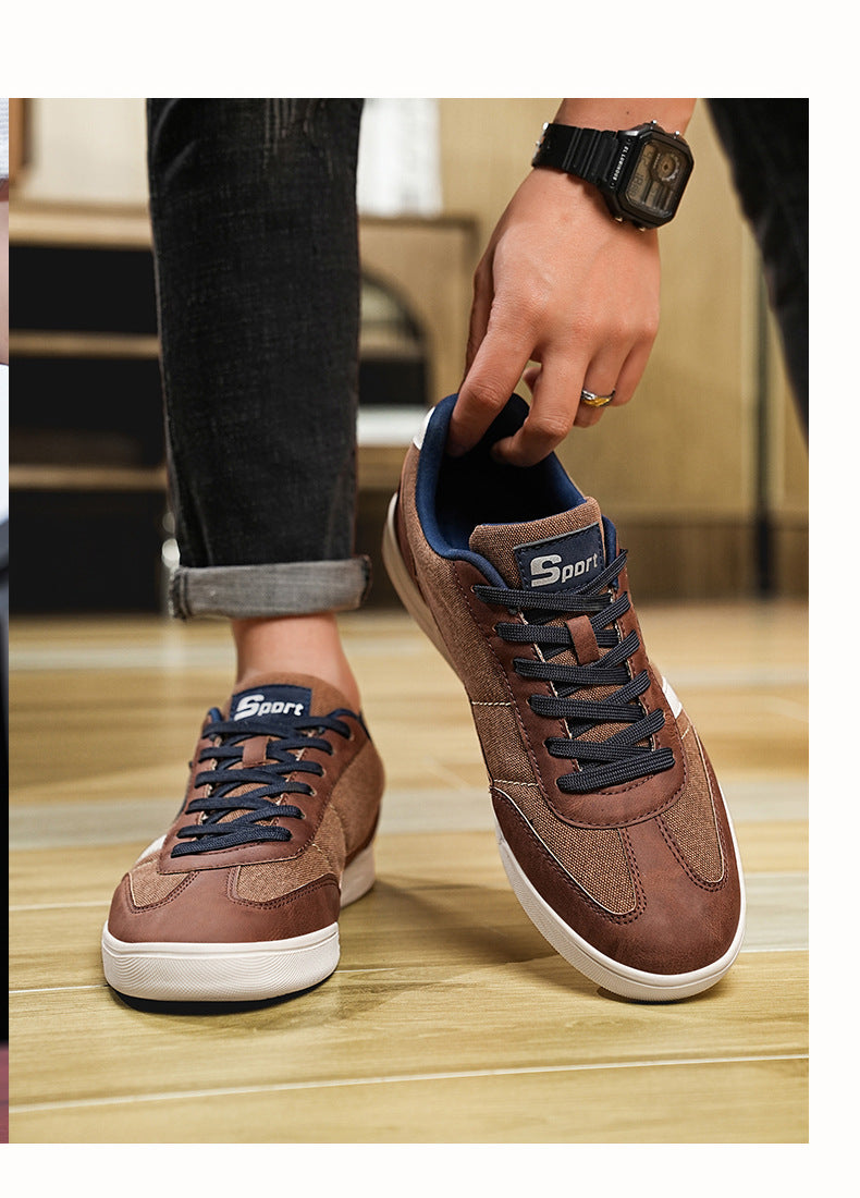 Herre Sko Casual Sneakers med Vintage Fade 1