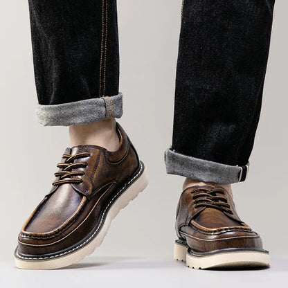 Herre Sko Loafers Klassisk Design 0
