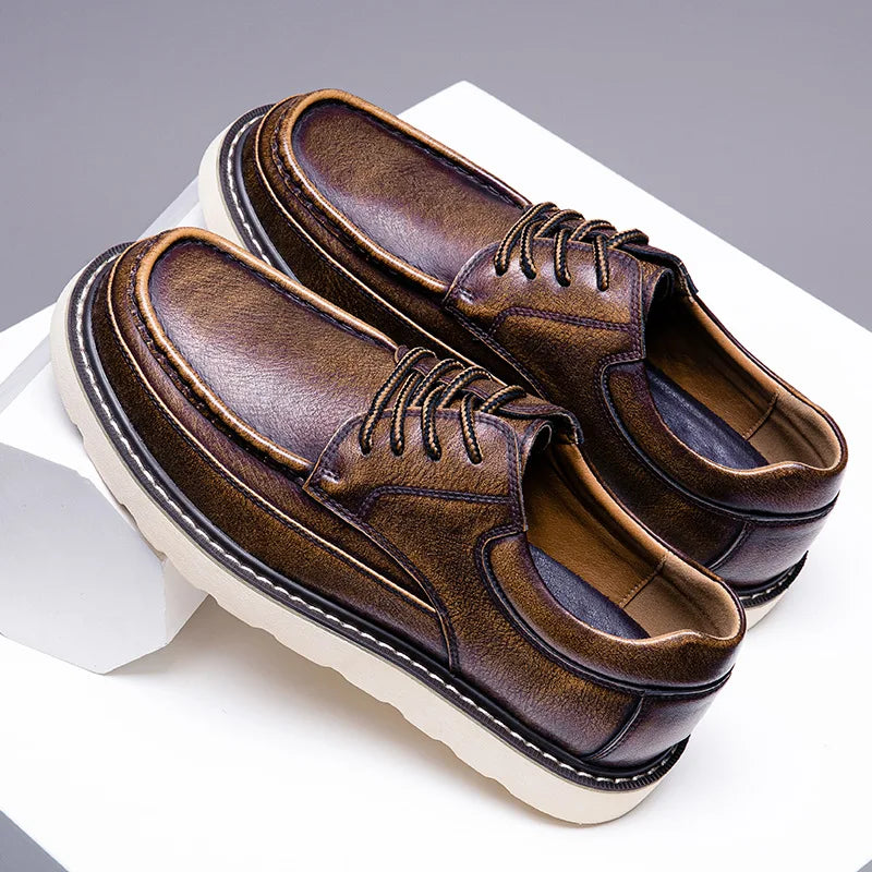 Herre Sko Loafers Klassisk Design 3