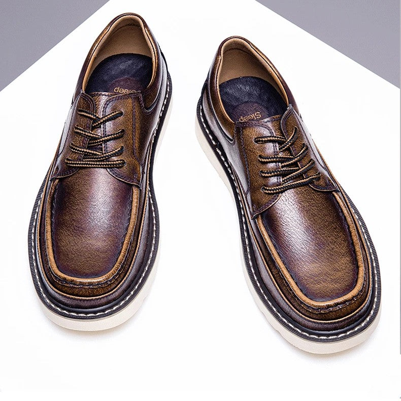 Herre Sko Loafers Klassisk Design 4