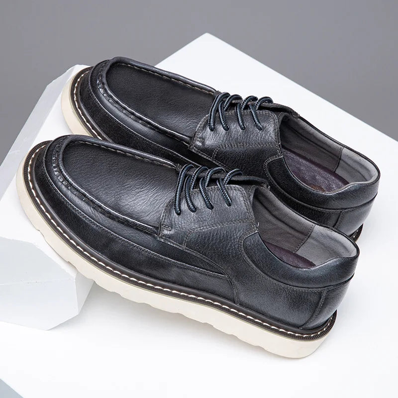 Herre Sko Loafers Klassisk Design 7