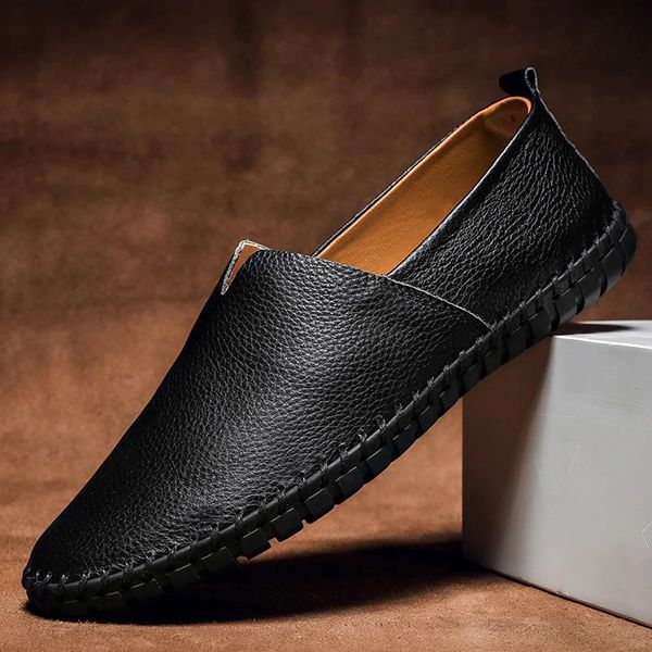 Herre Sko Loafers Slip-On Klassisk Stil 3