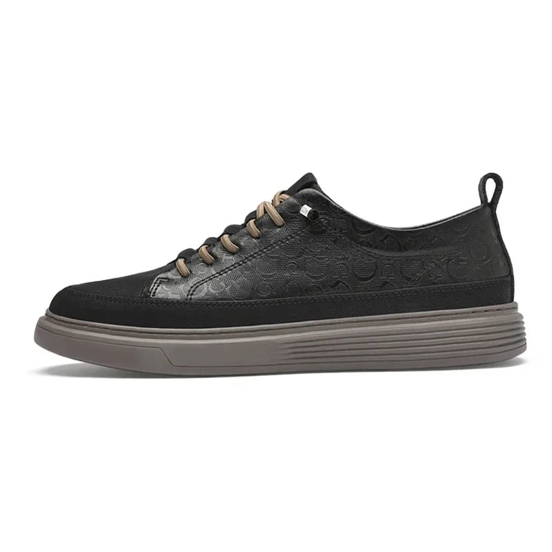 Herre Sko Low-Top Sneakers med Snørebånd Design 3
