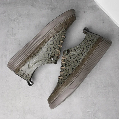Herre Sko Low-Top Sneakers med Snørebånd Design 8
