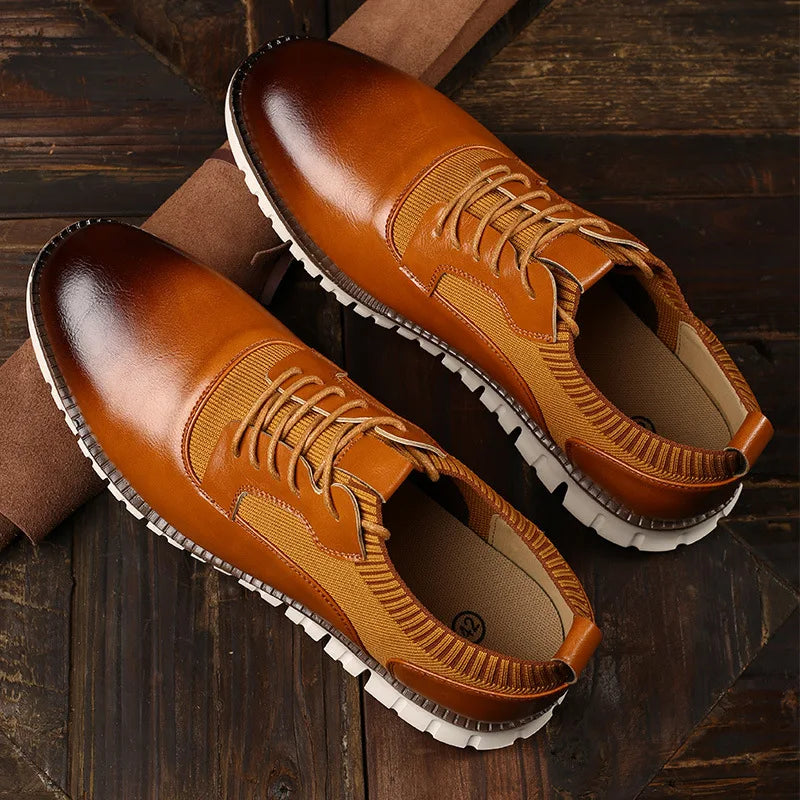 Herre Sko Oxford Stil Business Casual 2