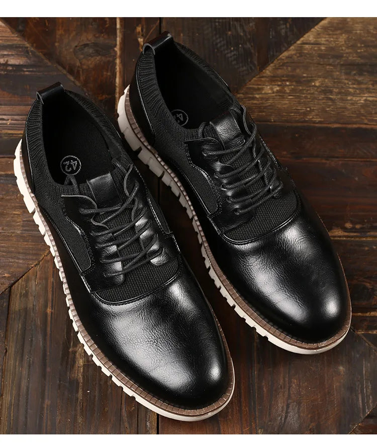Herre Sko Oxford Stil Business Casual 4