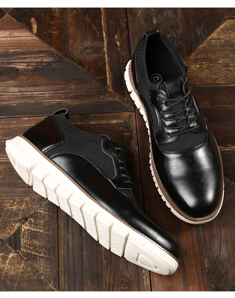 Herre Sko Oxford Stil Business Casual 5
