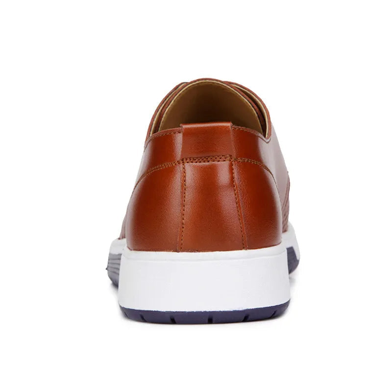 Herre Sko Perforeret Low Top Sneaker Moderne Design 1