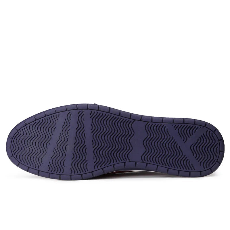 Herre Sko Perforeret Low Top Sneaker Moderne Design 6