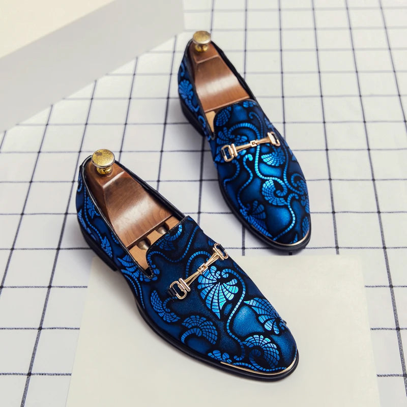 Herre Sko Slip-On Loafers Farverig Design 2