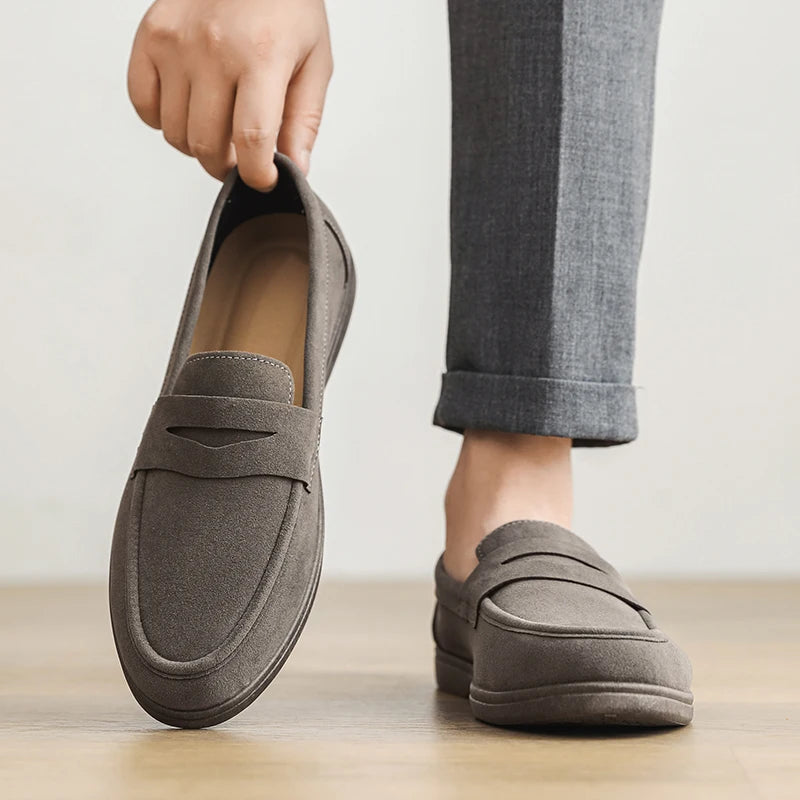Herre Slip On Loafers Komfortable 0