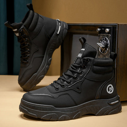 Herre Sneaker Støvler Højt Skaft 0