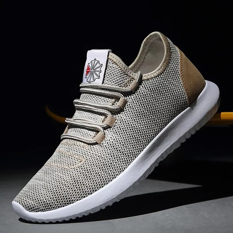 Herre Sneakers Letvægts Design med Snørebåndslukning 2