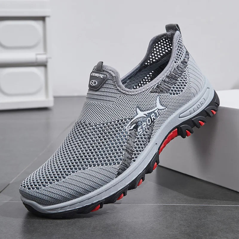 Herre Sneakers Mesh Casual Åndbar Gå-Sko 0
