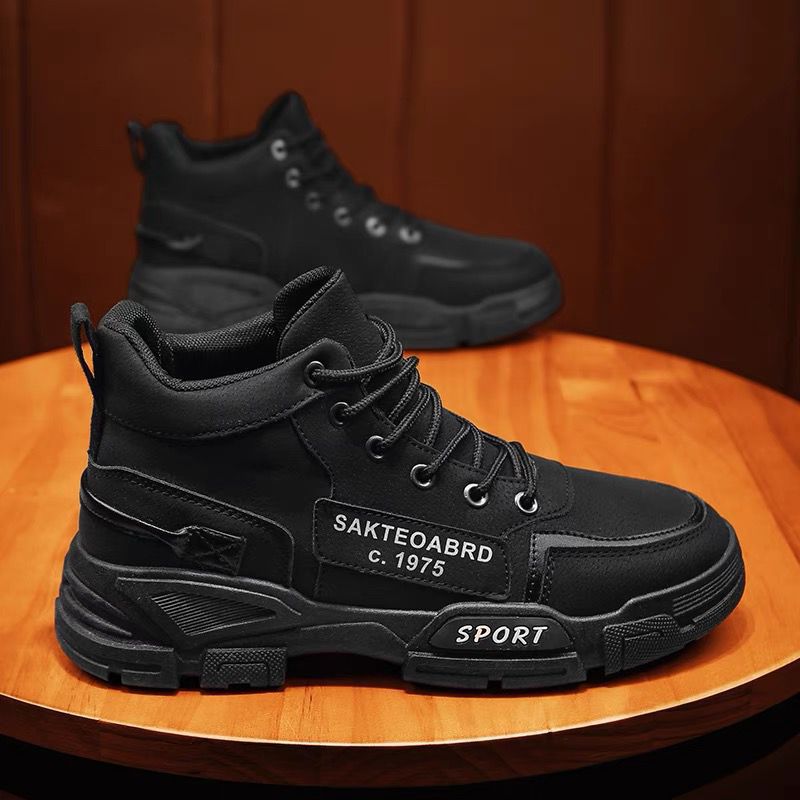 Herre Sneakers Sporty High-Top Til Aktiv Livsstil 2