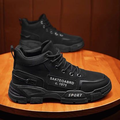 Herre Sneakers Sporty High-Top Til Aktiv Livsstil 2
