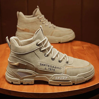 Herre Sneakers Sporty High-Top Til Aktiv Livsstil 6