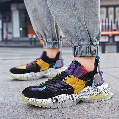 Herre Sneakers Urban Style Med Komfortabel Design 3