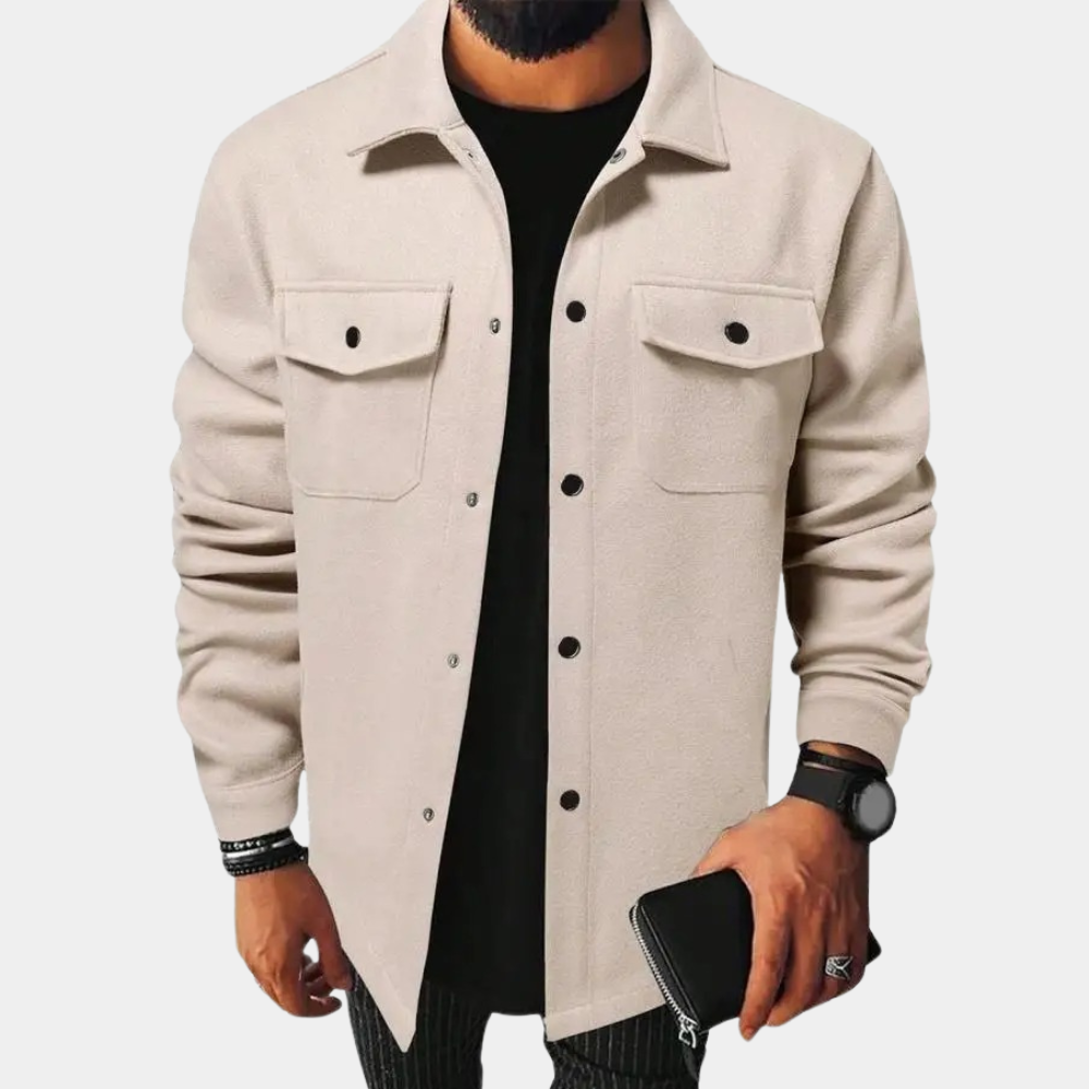 Herre Sommerjakke Casual Åndbar Materiale 3