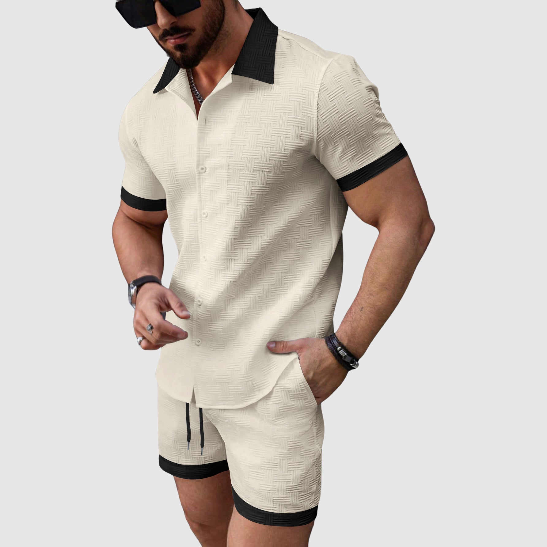 Herre Sport Fritidssæt Casual 2