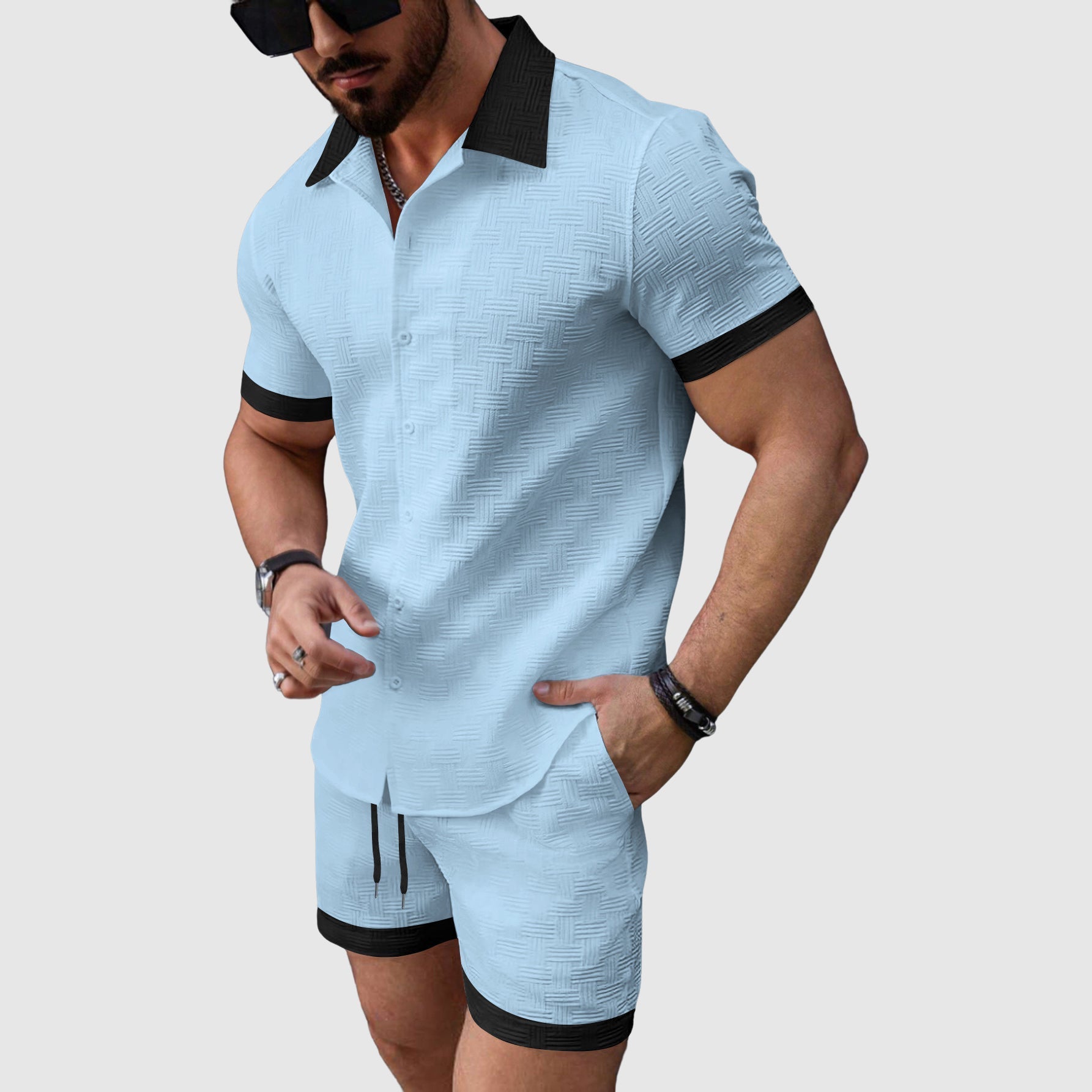 Herre Sport Fritidssæt Casual 3