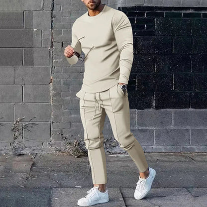 Herre Sport Sæt Langærmet Polyester 6