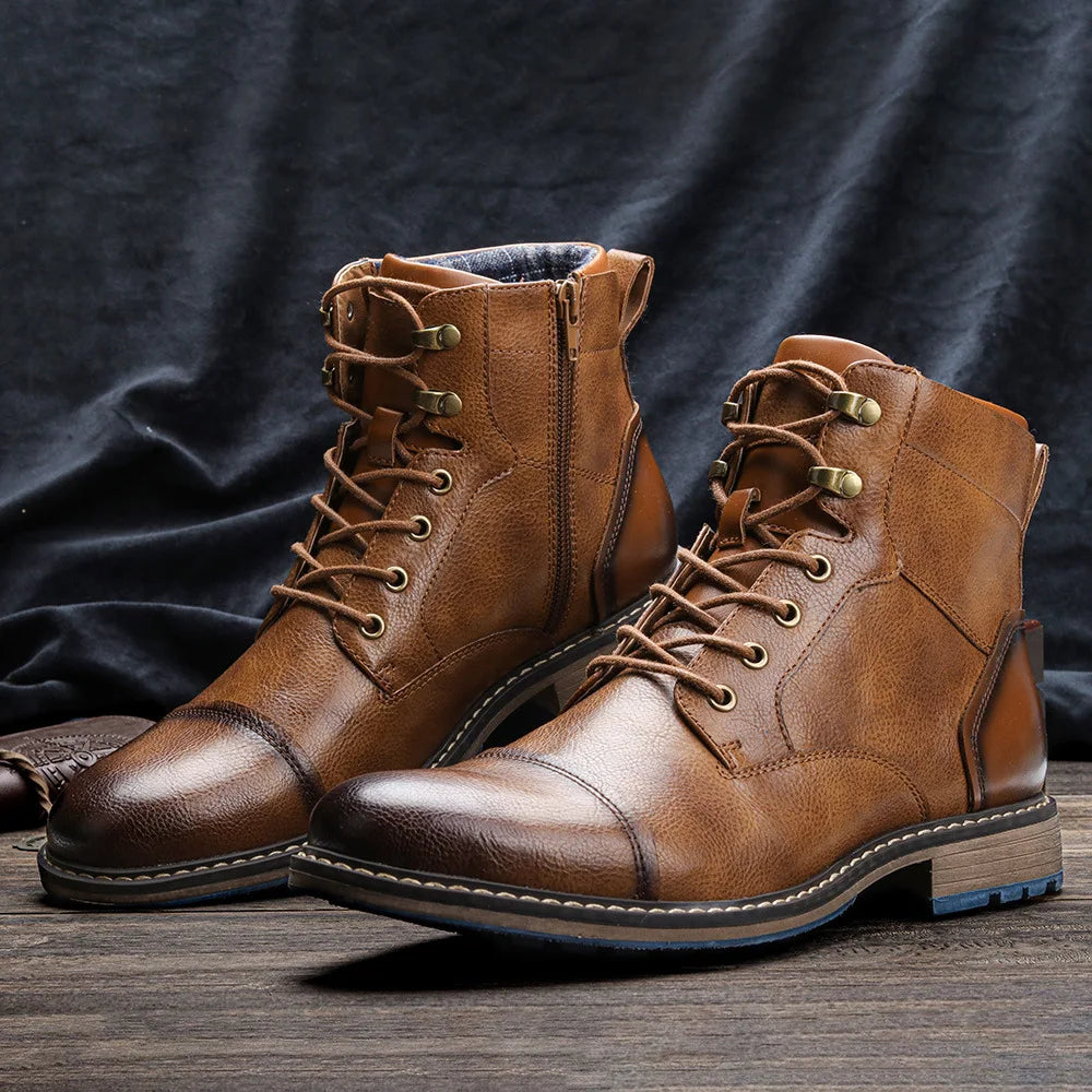 Herre Støvler Cap Toe Design 1