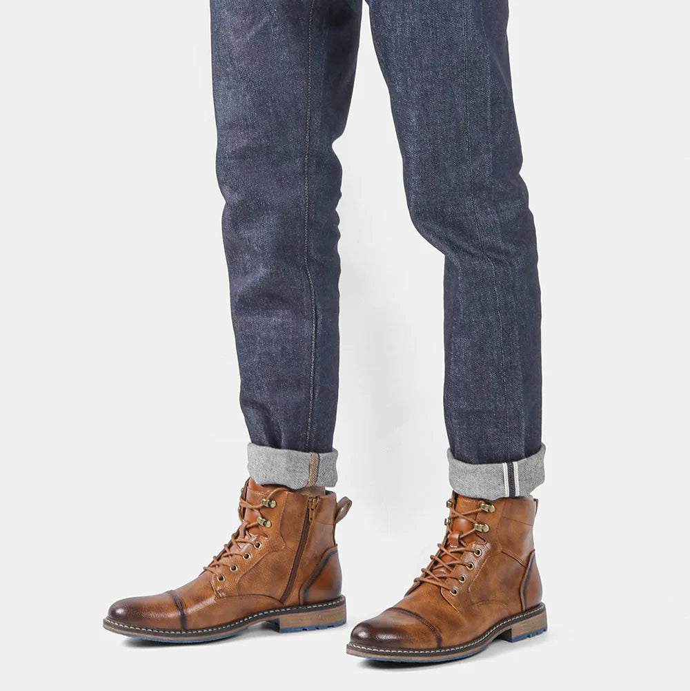 Herre Støvler Cap Toe Design 4