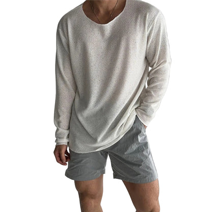 Herre Striktrøje Casual Stil - Afslappet Design til Mænd 0