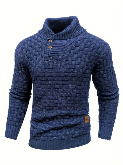 Herre Striktrøje Elegant Kvalitetsmateriale 6