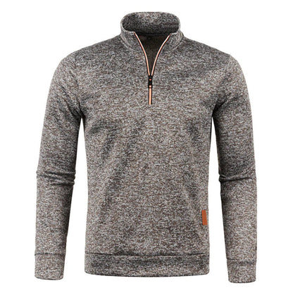 Herre Sweater Poloshirt Klassisk Stil 5
