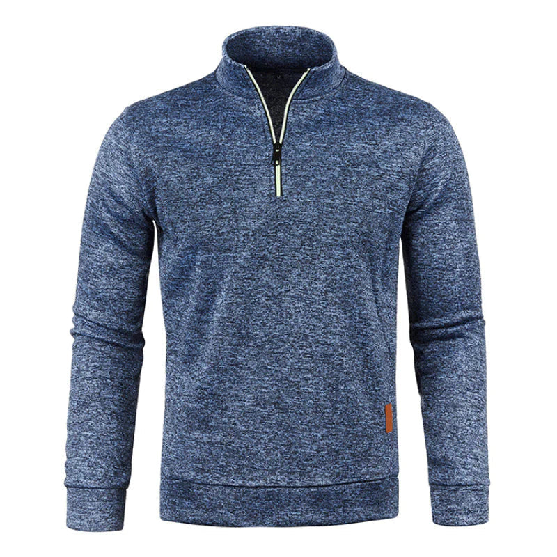 Herre Sweater Poloshirt Klassisk Stil 6